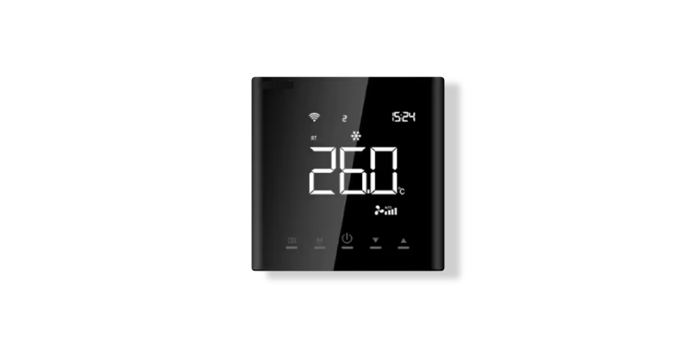 Obliq tactile thermostat