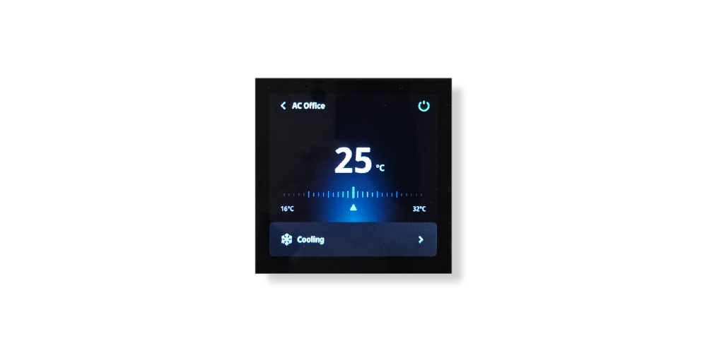 Obliq voice-controlled thermostat